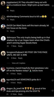Comments on the post